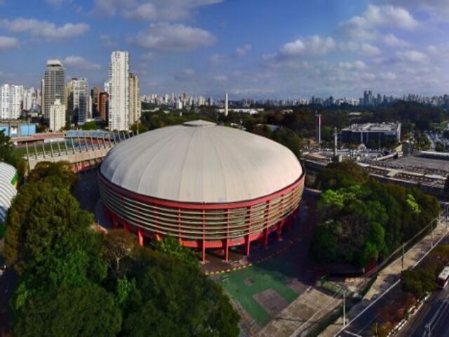 Sao Paulo, Brazil - Ibirapuera district panoramic view